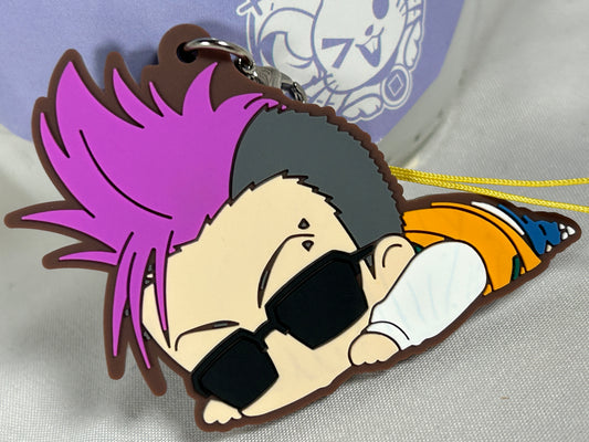 Shorter Wong Darun Rubber Strap Keychain Banana Fish Movic 2019