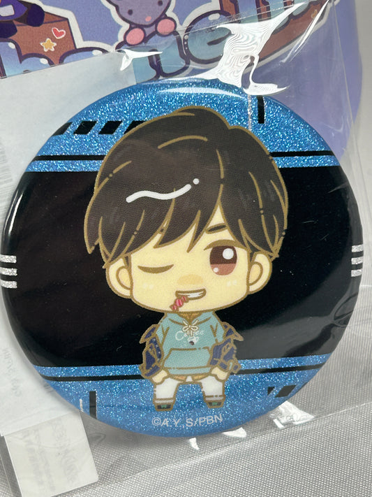 Chibi Eiji Okumura Can Badge Banana Fish Lottery D-8 Aniplex