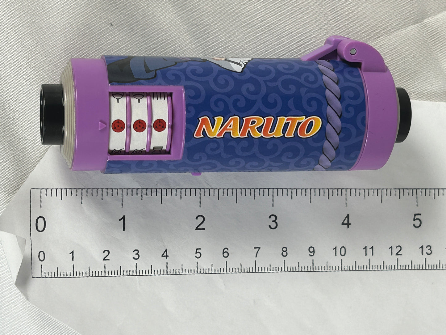 Sasuke Sharigan Ninja Scroll Mcdonalds Toy Naruto Shippuden 2008
