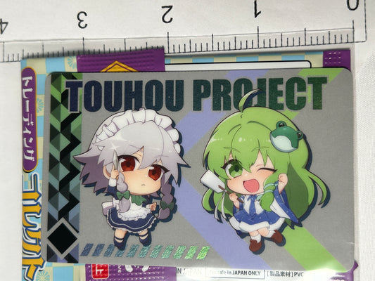 Chibi Sakuya Izayoi Sane Kochiya Illustration Card NIC Touhou Project