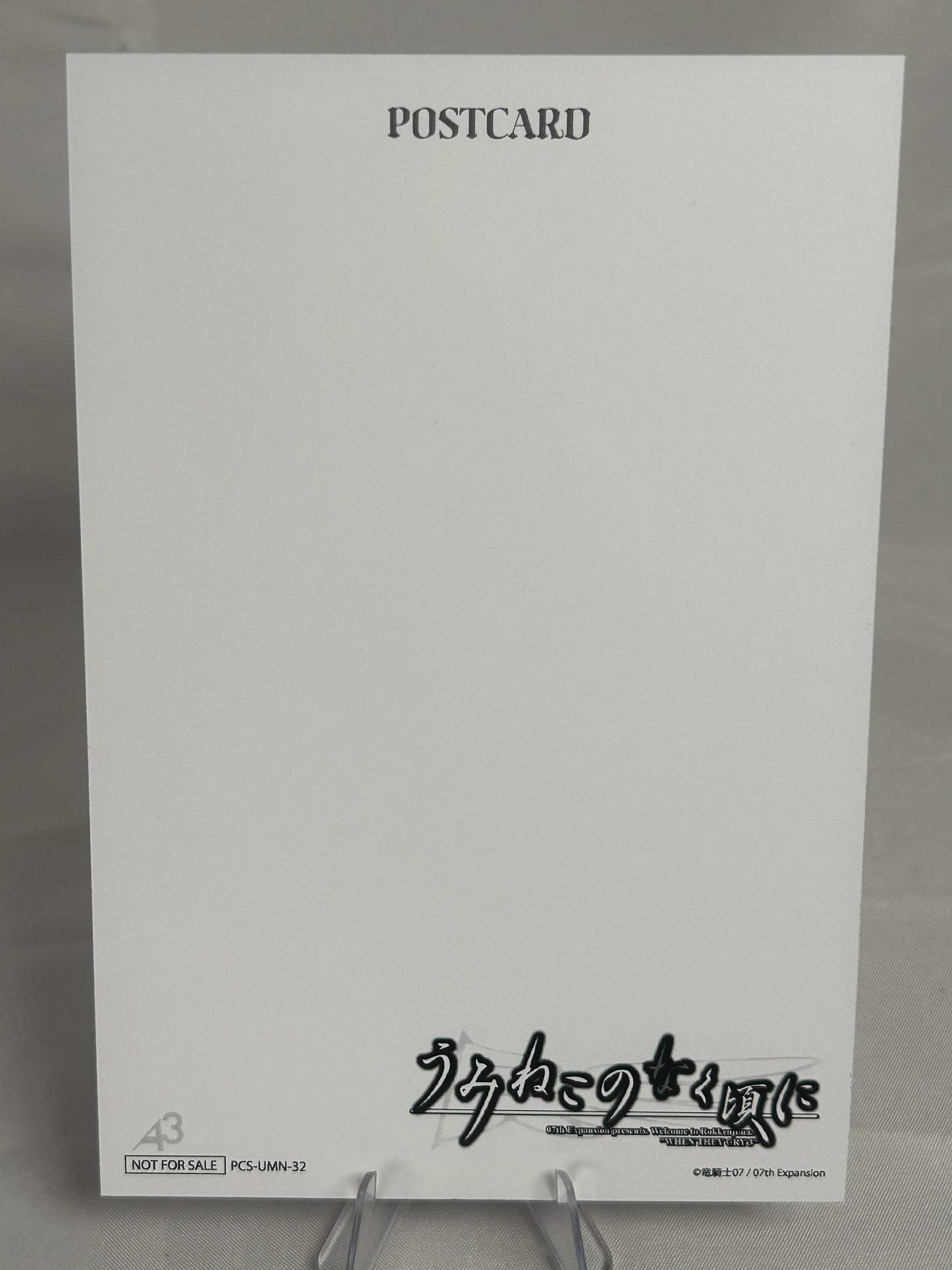 Beatrice Dolce Fullbody Postcard Umineko When They Cry A3