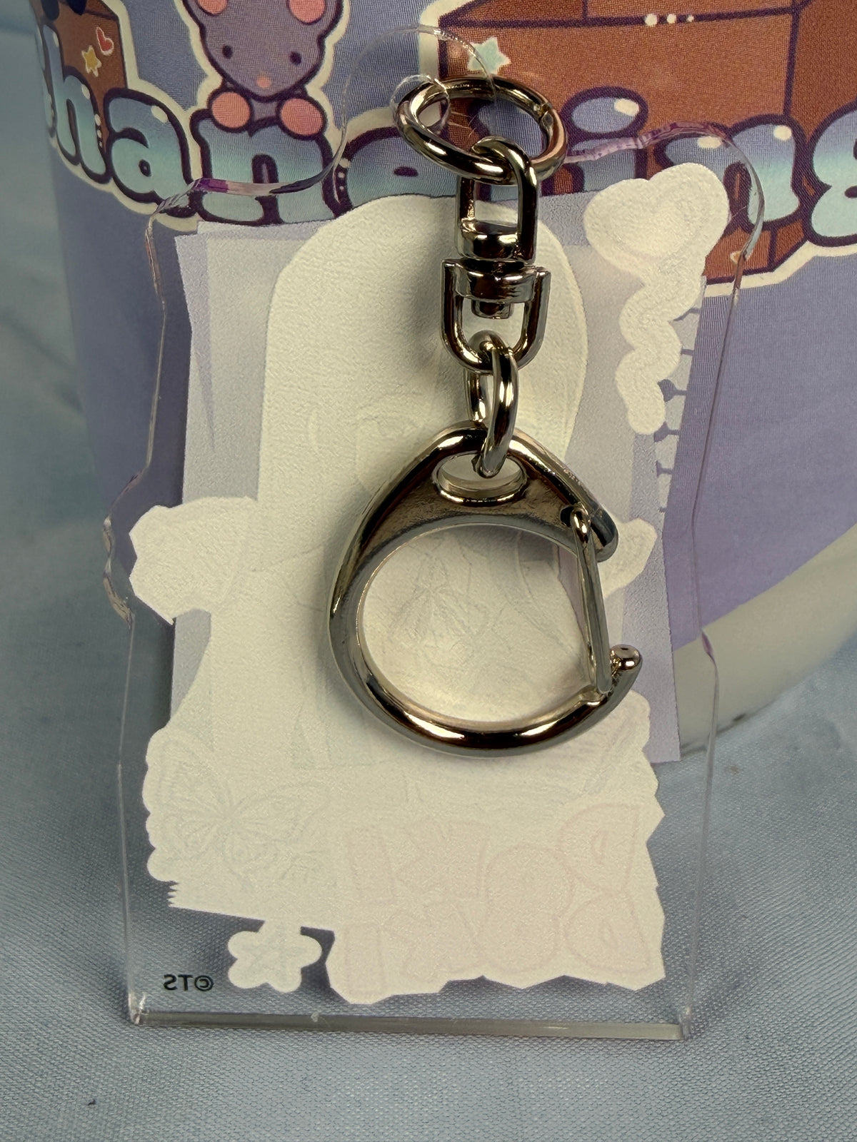 Yuri Iyowa Art Acrylic Keychain Doki Doki Literature Club DDLC x Tokyo Tower