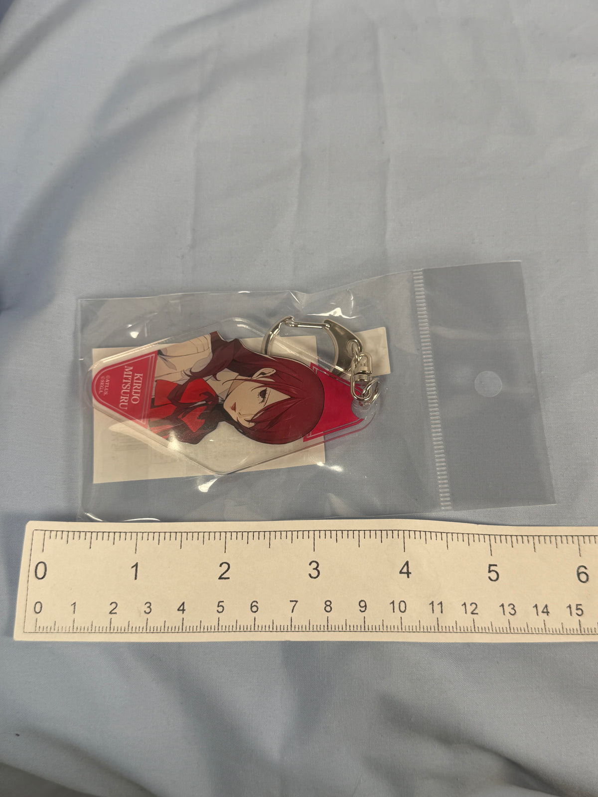 Mitsuru Kirijo Potrait Diamond Acrylic Keychain Persona 3 Reload