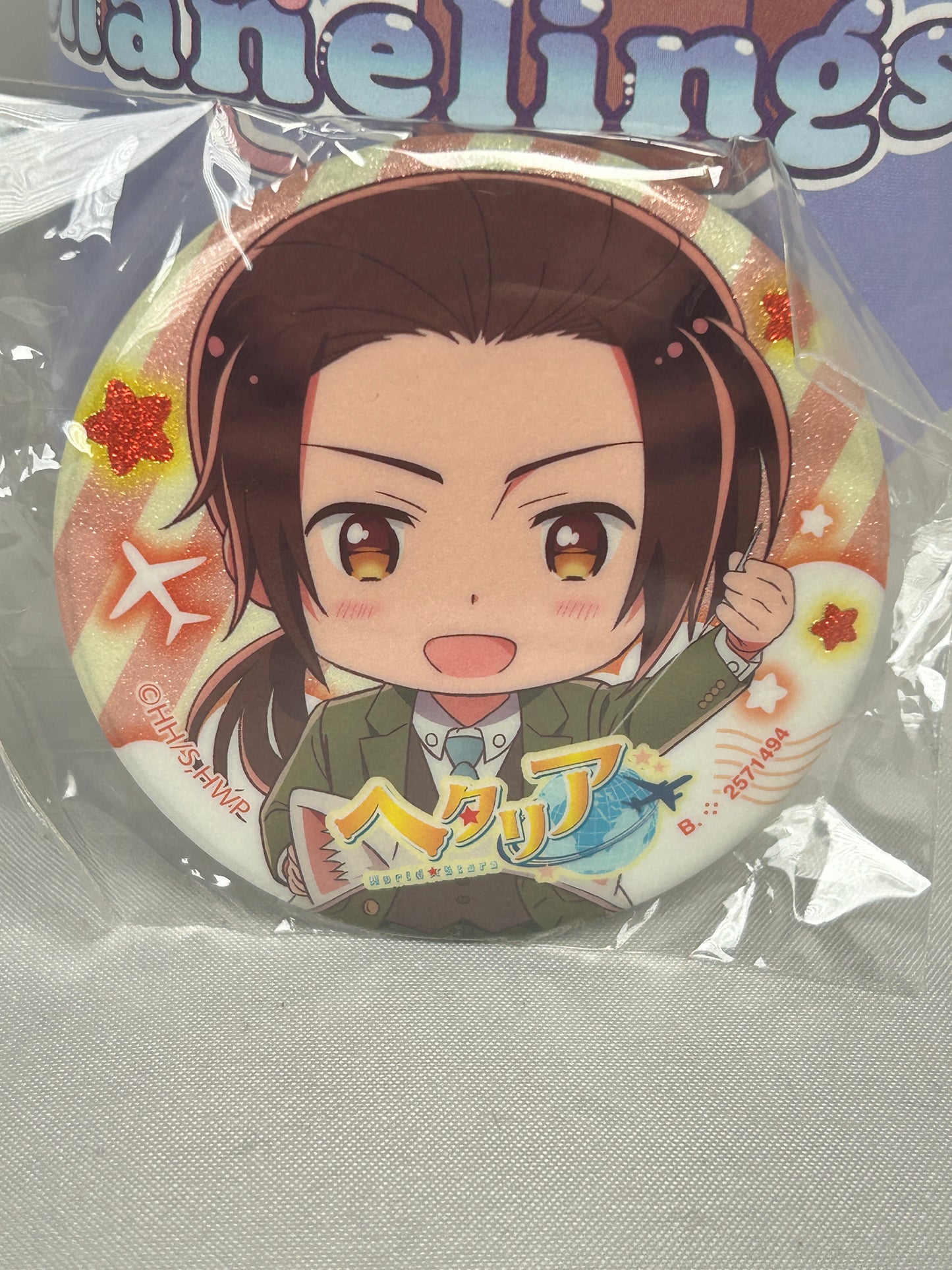 China Can Badge Pin Hetalia World Stars Capsule Collection