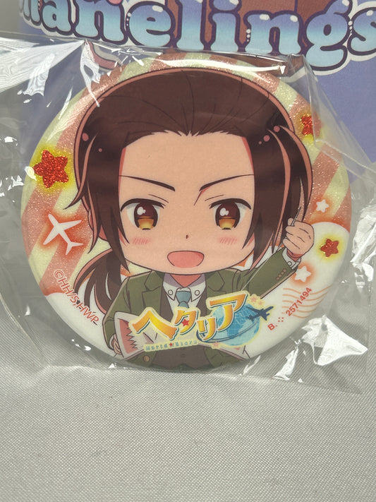 China Can Badge Pin Hetalia World Stars Capsule Collection
