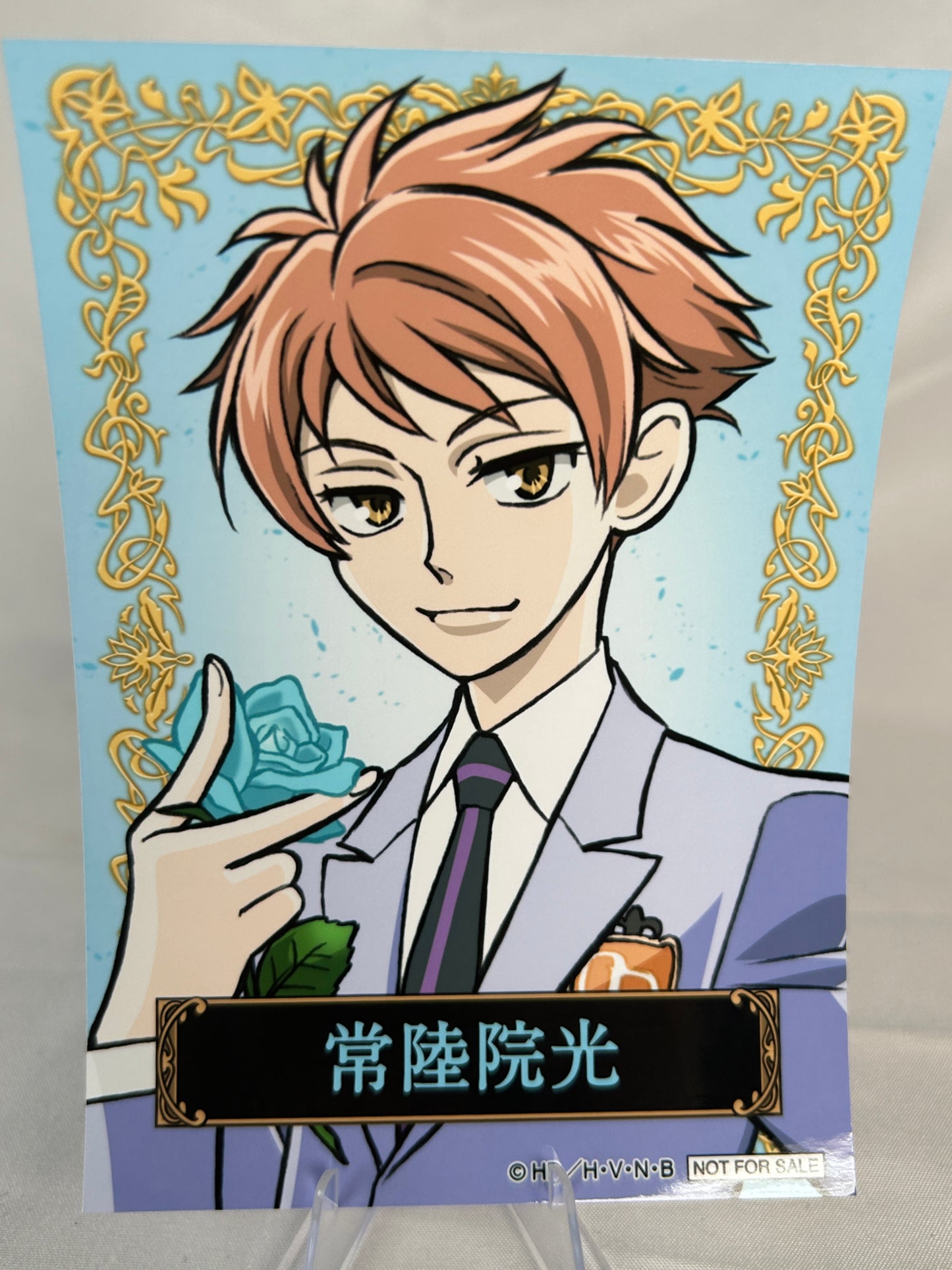 Hitachiin Hikaru Bonus Paper Art Ouran Highschool Host Club 20th Anniversary