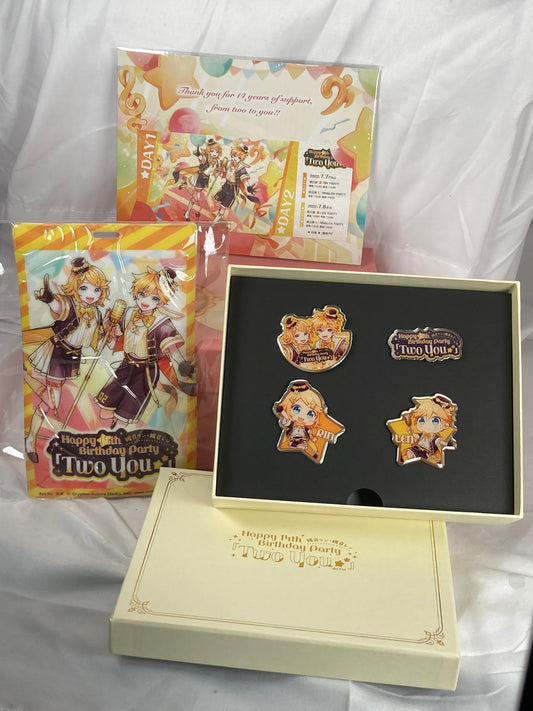 Kagamine Rin and Len 14th Anniversary Live Two You Special Seat Goods