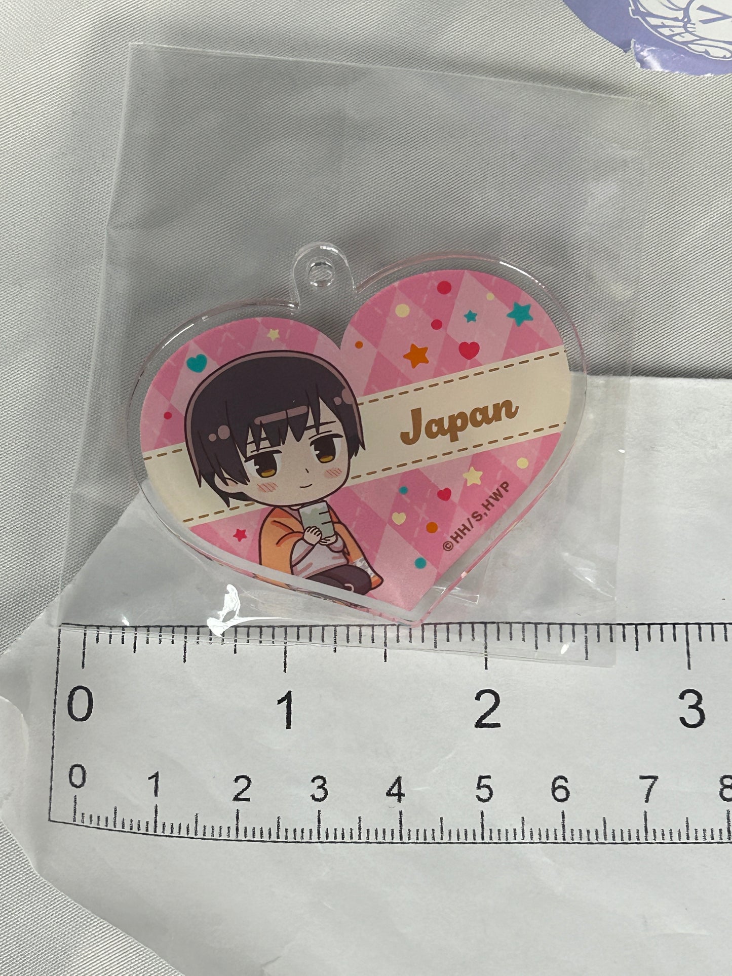 Japan Acrylic Keychain Hetalia World Stars Gallery Collaboration Cafe