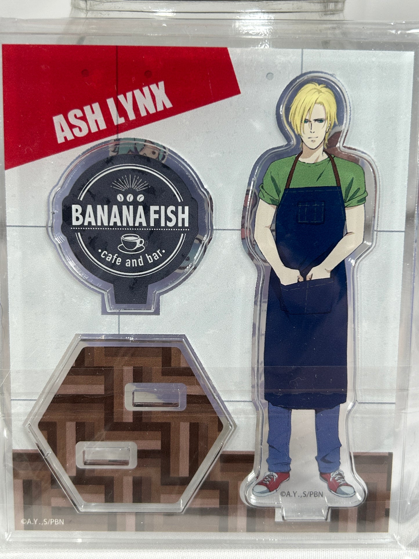 Ash Lynx Waiter Acrylic Stand Banana Fish Café and Bar 2018