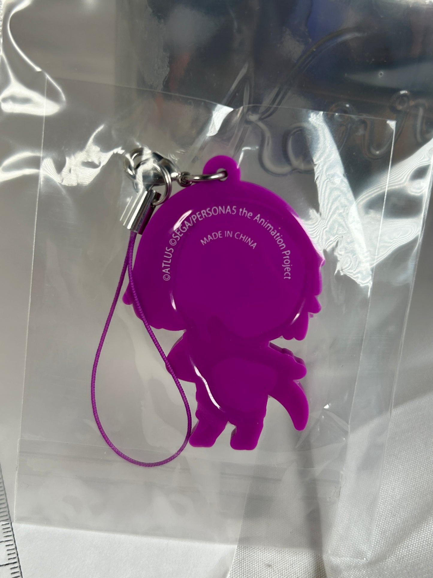 Makoto Niijima Queen Rubber Charm Keychain Persona 5 the Animation