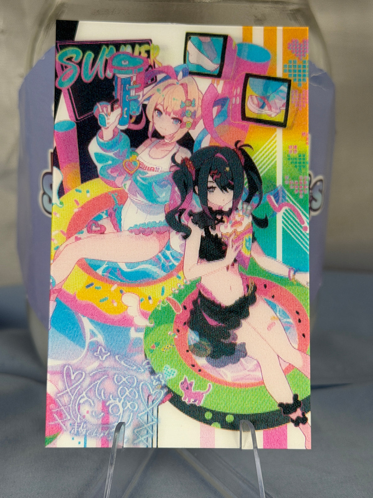KAngel Ame Chan Swimsuit Holographic Motion Card Needy Streamer Overload