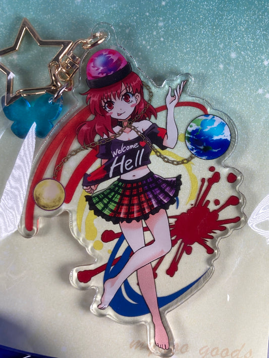 Hecatia Lapislazuli Star Acrylic Keychain Touhou Project mydoo
