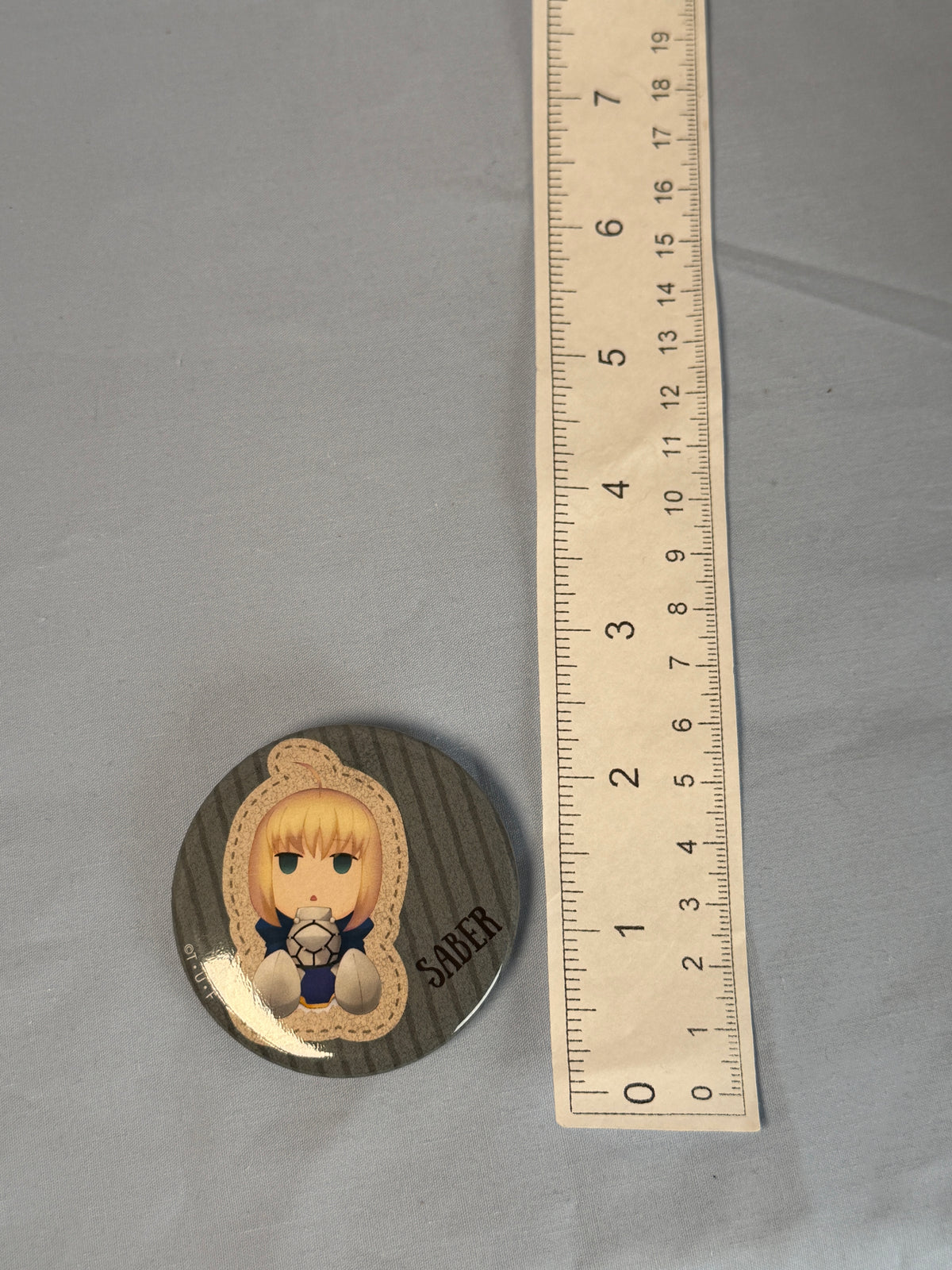 Chibi Saber Altoria Pendragon Badge Pin Fate Stay Night Heavens Feel Marui