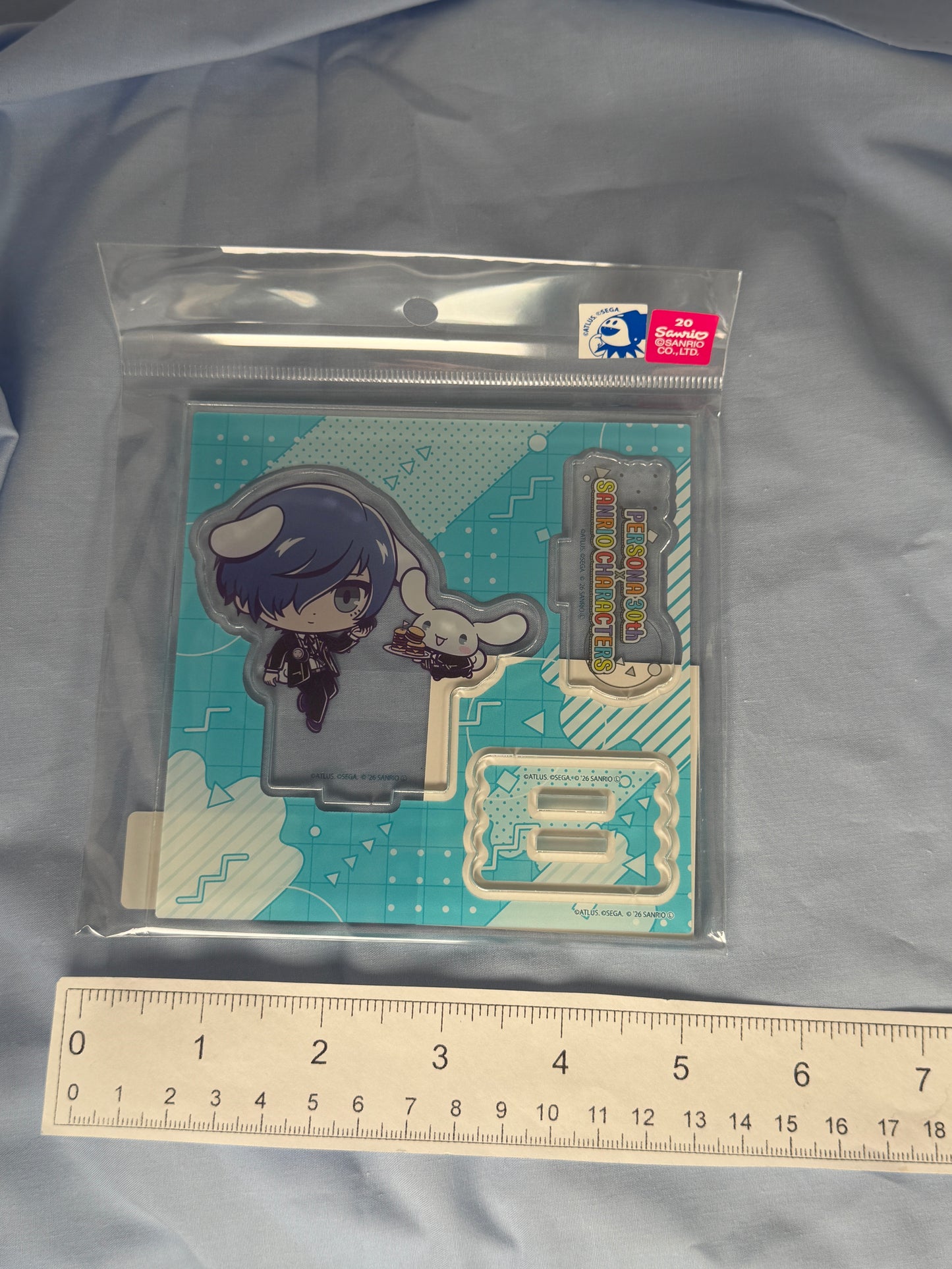 Makoto Yuki Cinnamoroll Acrylic Stand Persona 3 Reload x Sanrio 30th Anniversary