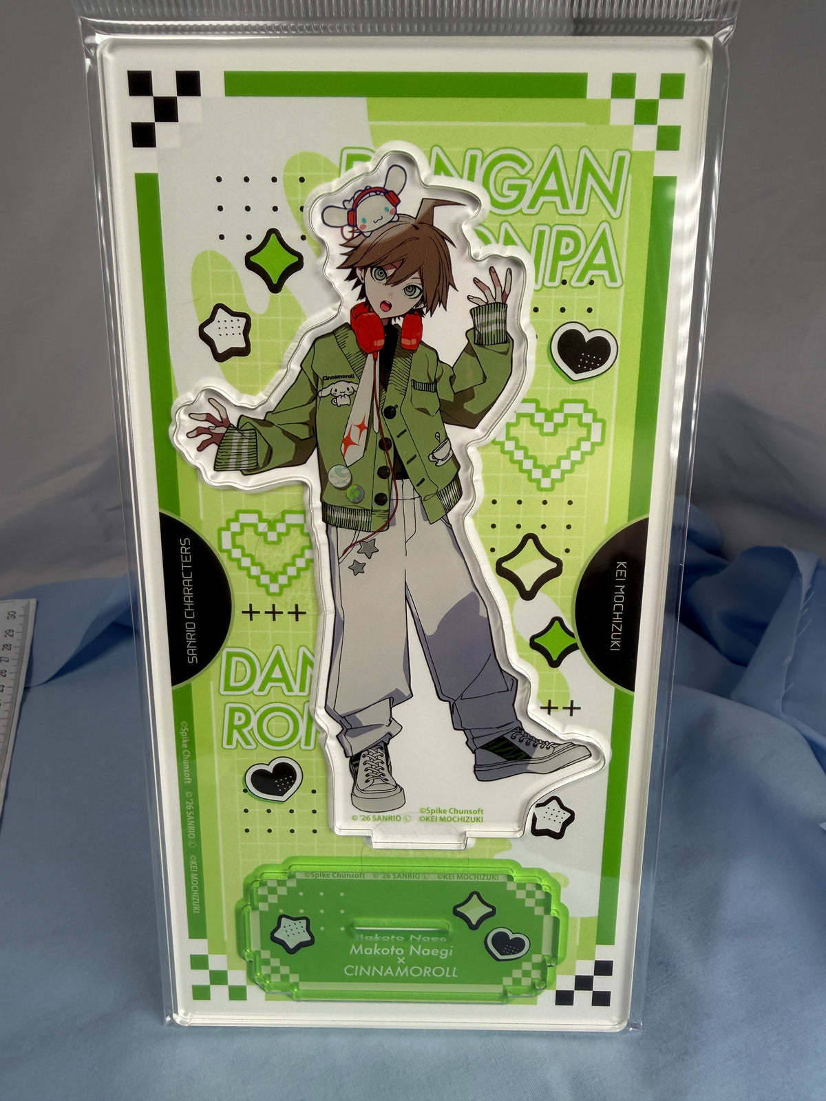 Makoto Naegi Cinnamoroll Acrylic Stand Danganronpa 1 x Sanrio Vol 1