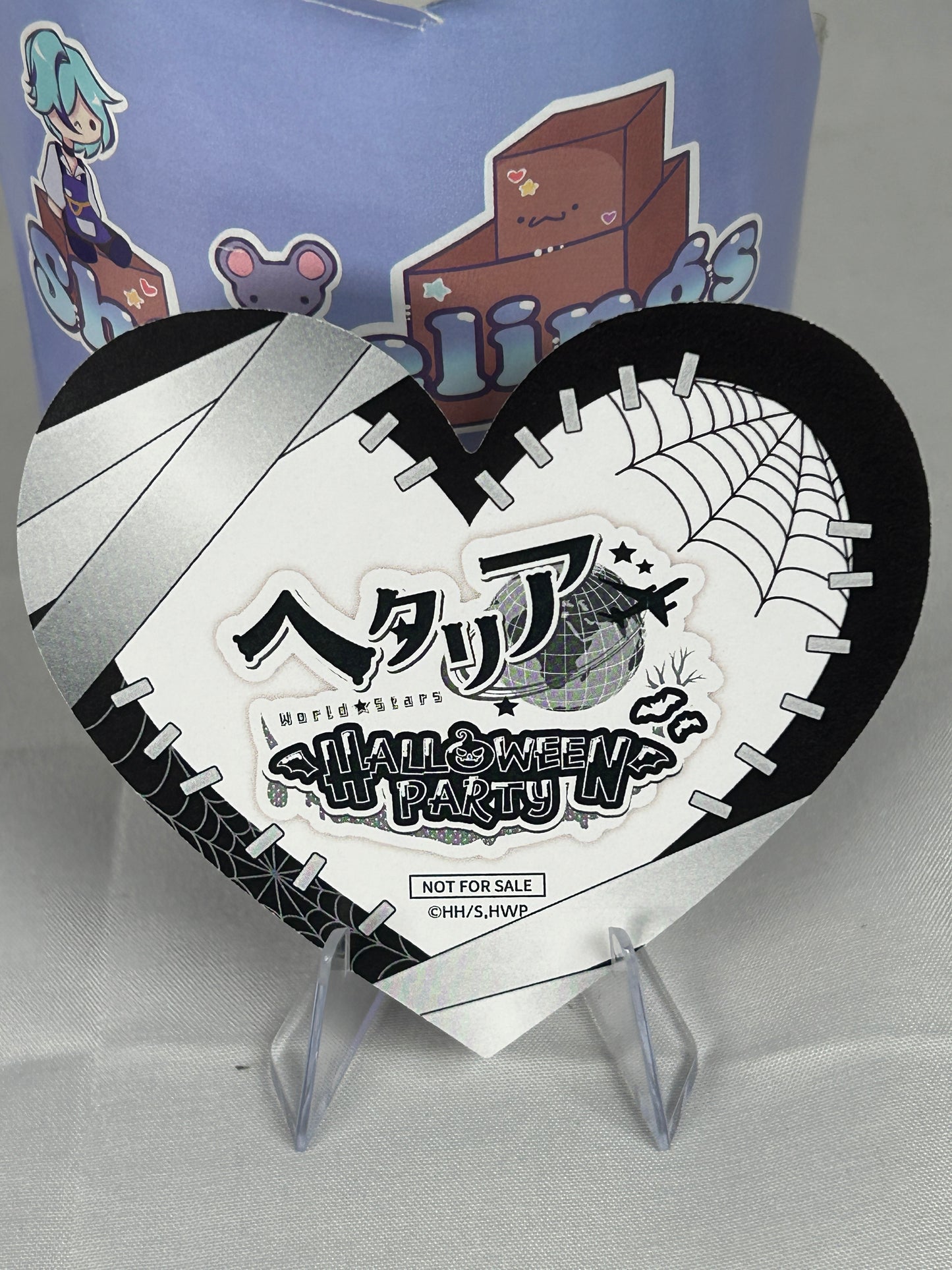 Italy Halloween Party Heart Display Paper Hetalia World Stars