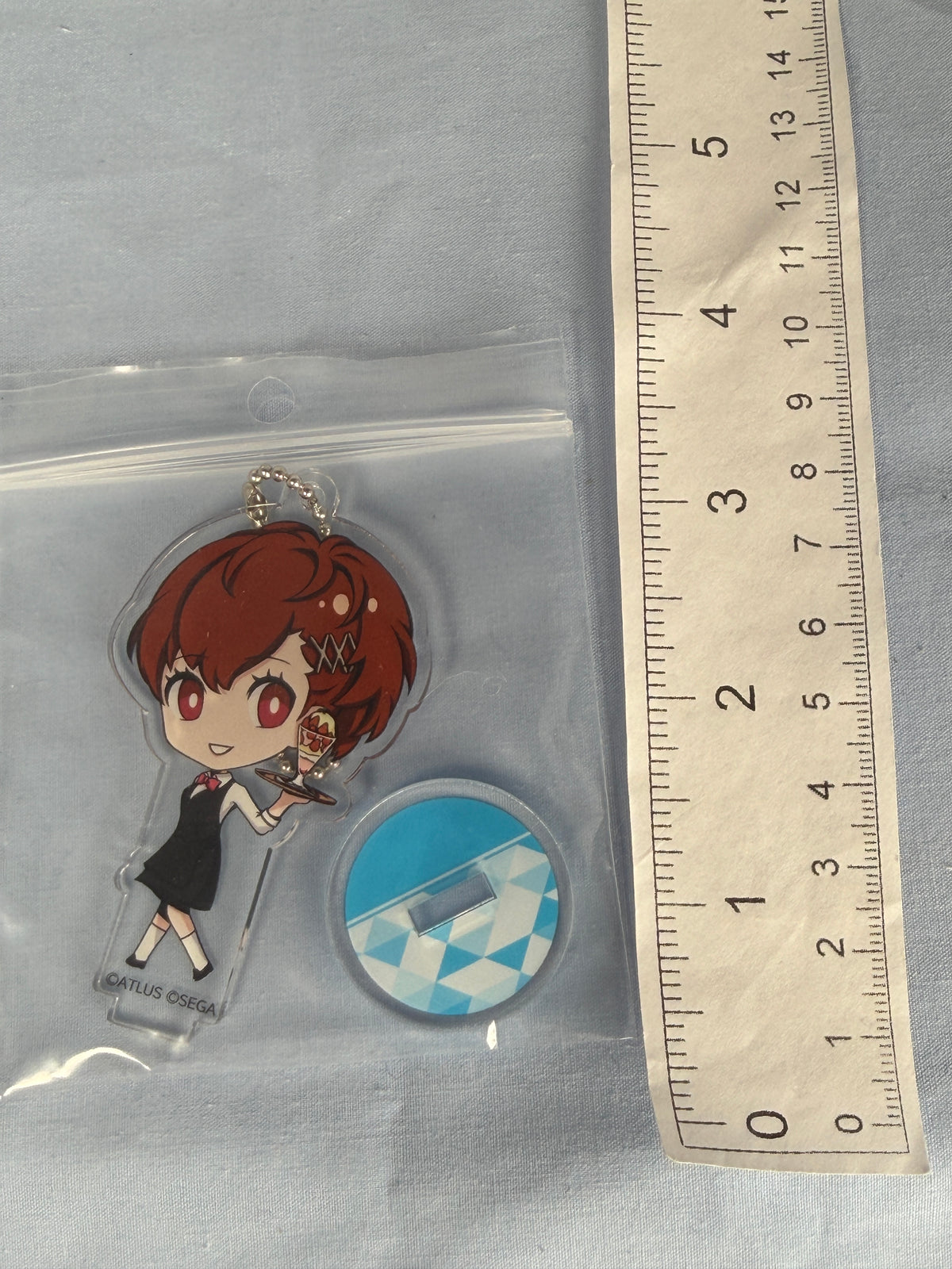 Kotone Shiomi Acrylic Keychain Stand Persona 25th Anniversary Café