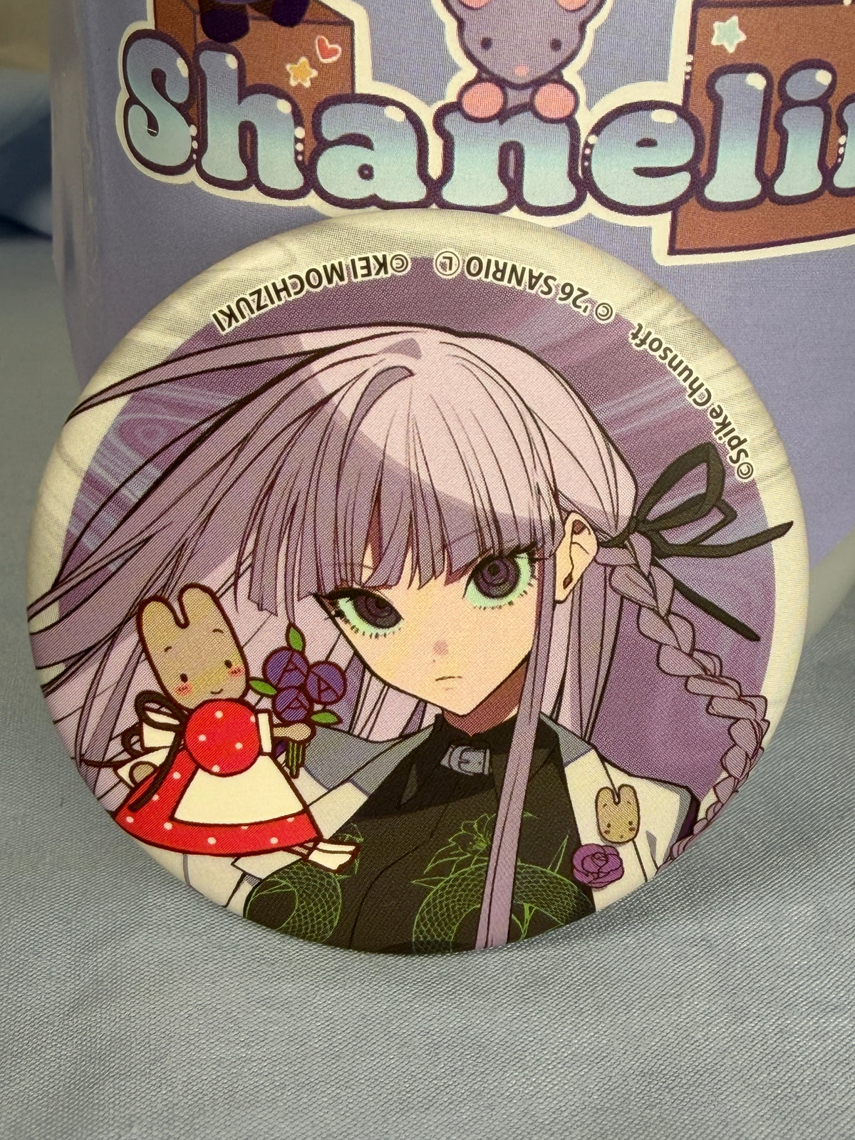 Kyoko Kirigiri Marroncream Can Badge Pin Danganronpa 1 x Sanrio Vol 1
