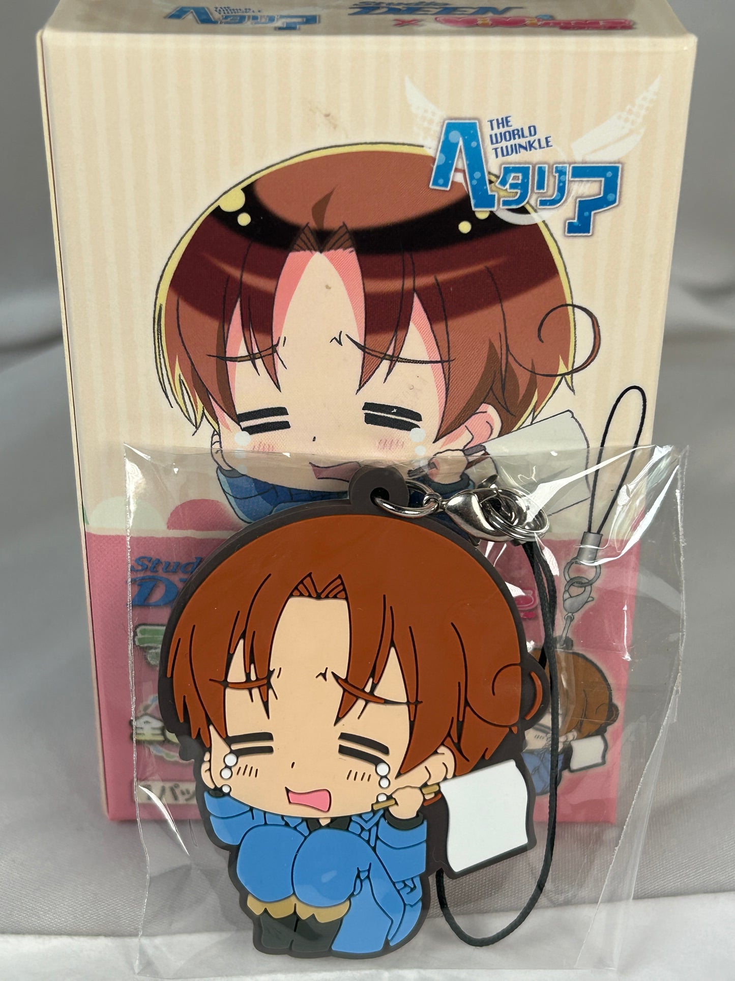 Italy ViVimus Rubber Keychain Hetalia The World Twinkle Deen Movic 2015