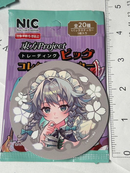 Sakuya Izayoi Illustration Sticker NIC Touhou Project