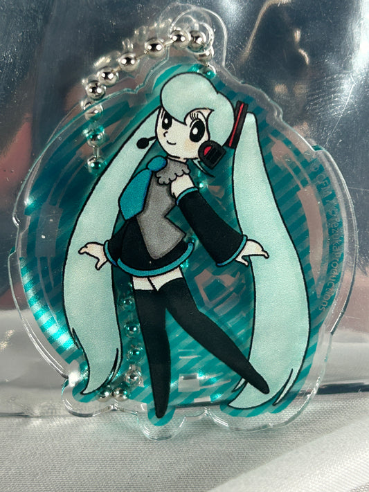 Hatsune Miku 39Culture 10th Anniversary Acrylic Keychain 2018 Japan Exclusive
