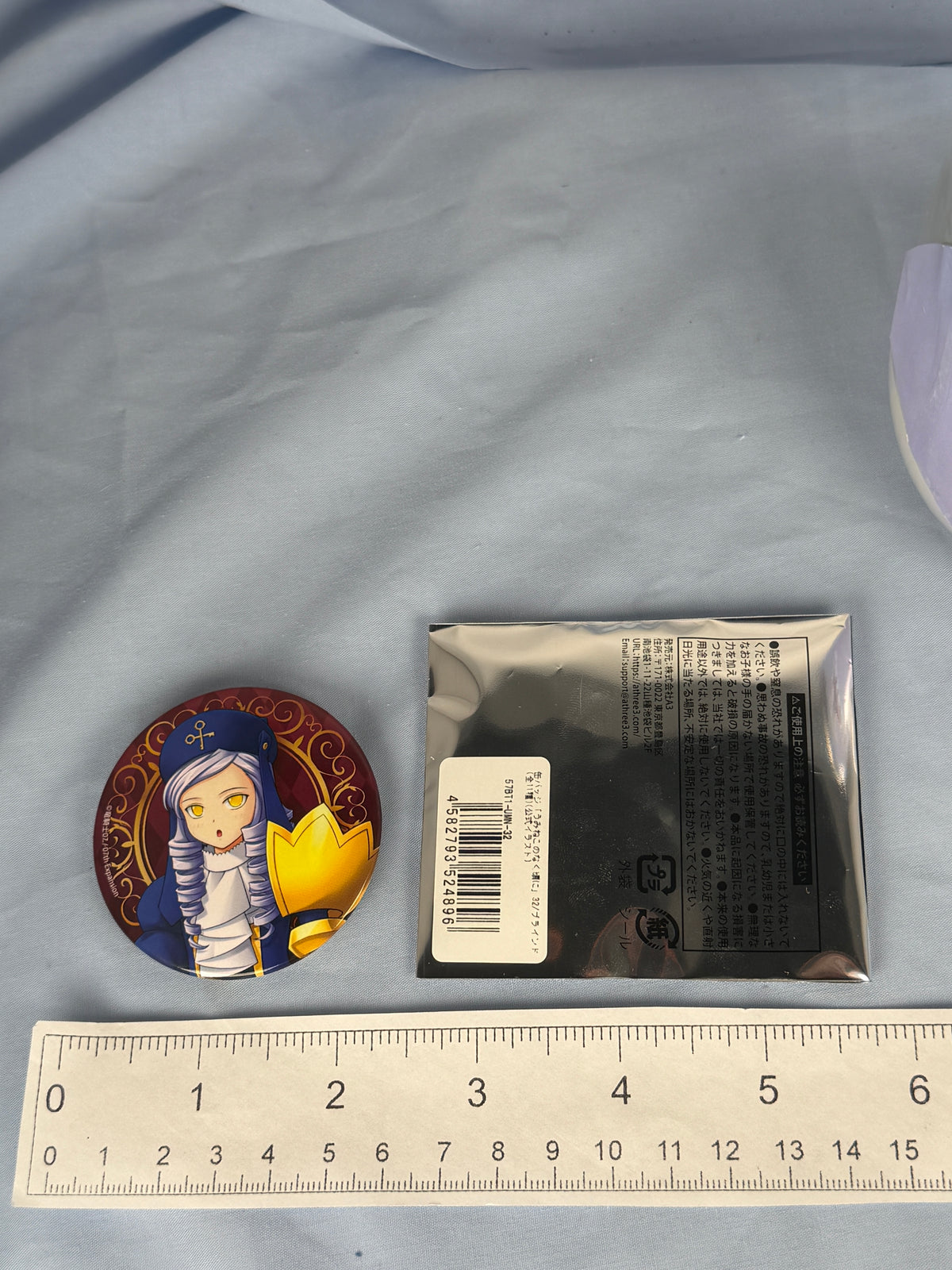 Dlanor A Knox Official Illustration Can Badge Pin Umineko When They Cry