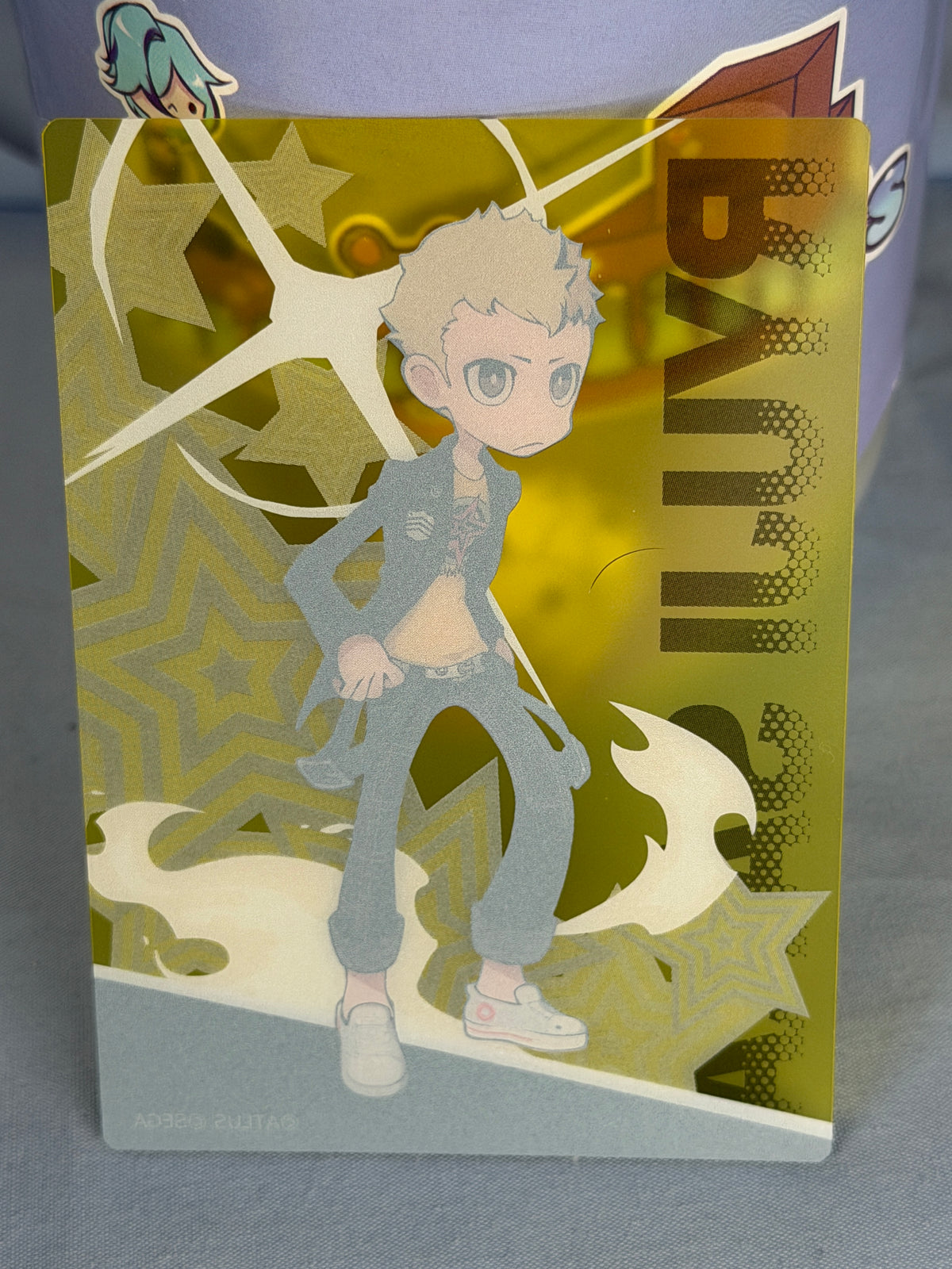 Ryuji Sakamoto Skull School Uniform Collection Card Persona 5 Tactica