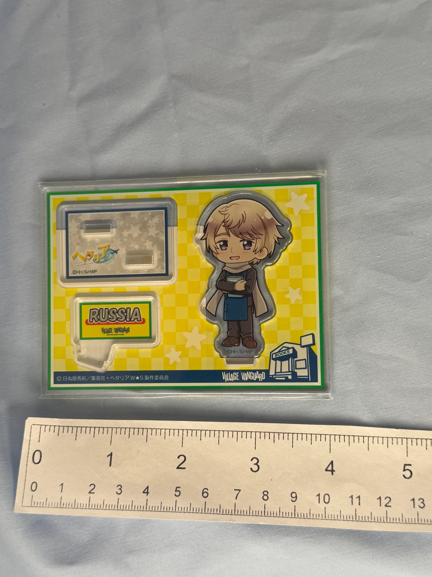 Russia Acrylic Stand Hetalia World Stars x Village Vanguard Collaboration