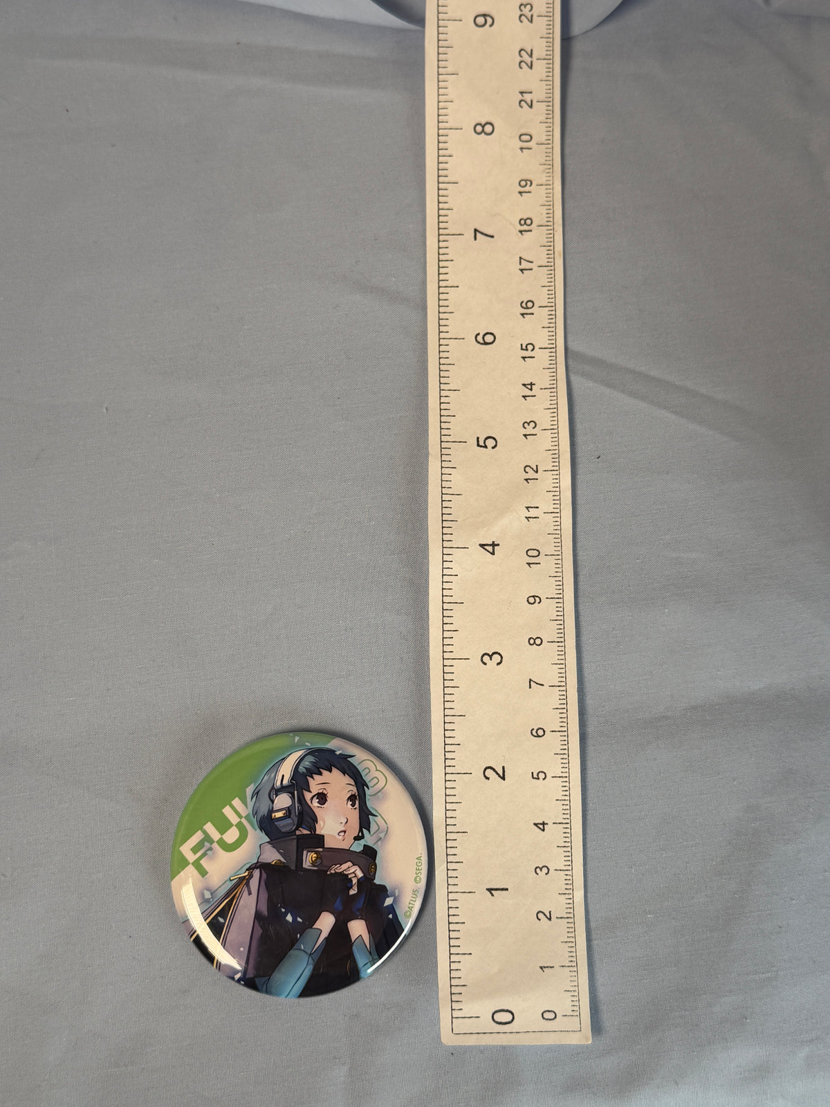 Fuuka Yamagishi Can Badge Pin Persona 3 Reload Namjatown