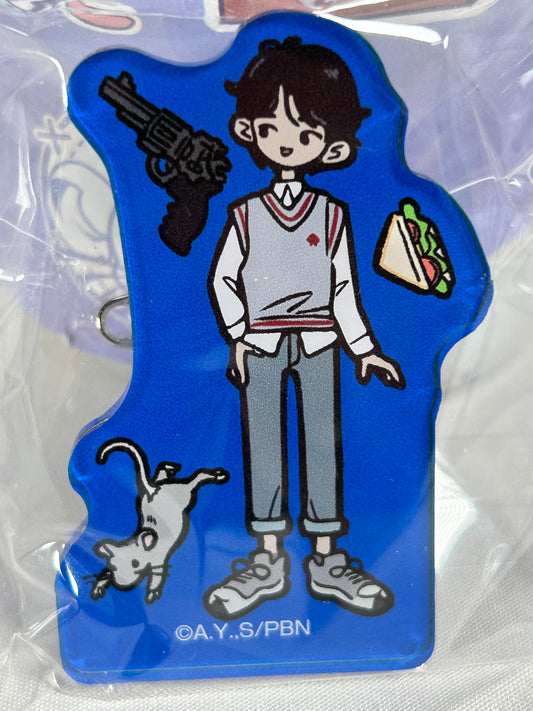 Eiji Okumura Acrylic Pin Banana Fish Café and Bar 2018