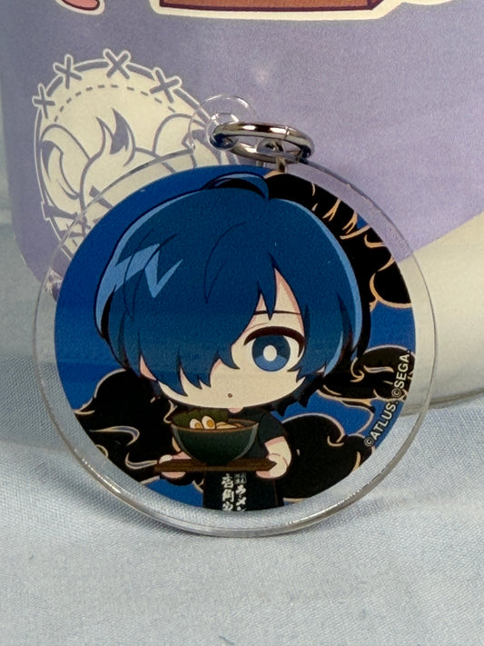 Makoto Yuki Ramen Acrylic Keychain Persona 3 Reload Ichikakuya Collaboration