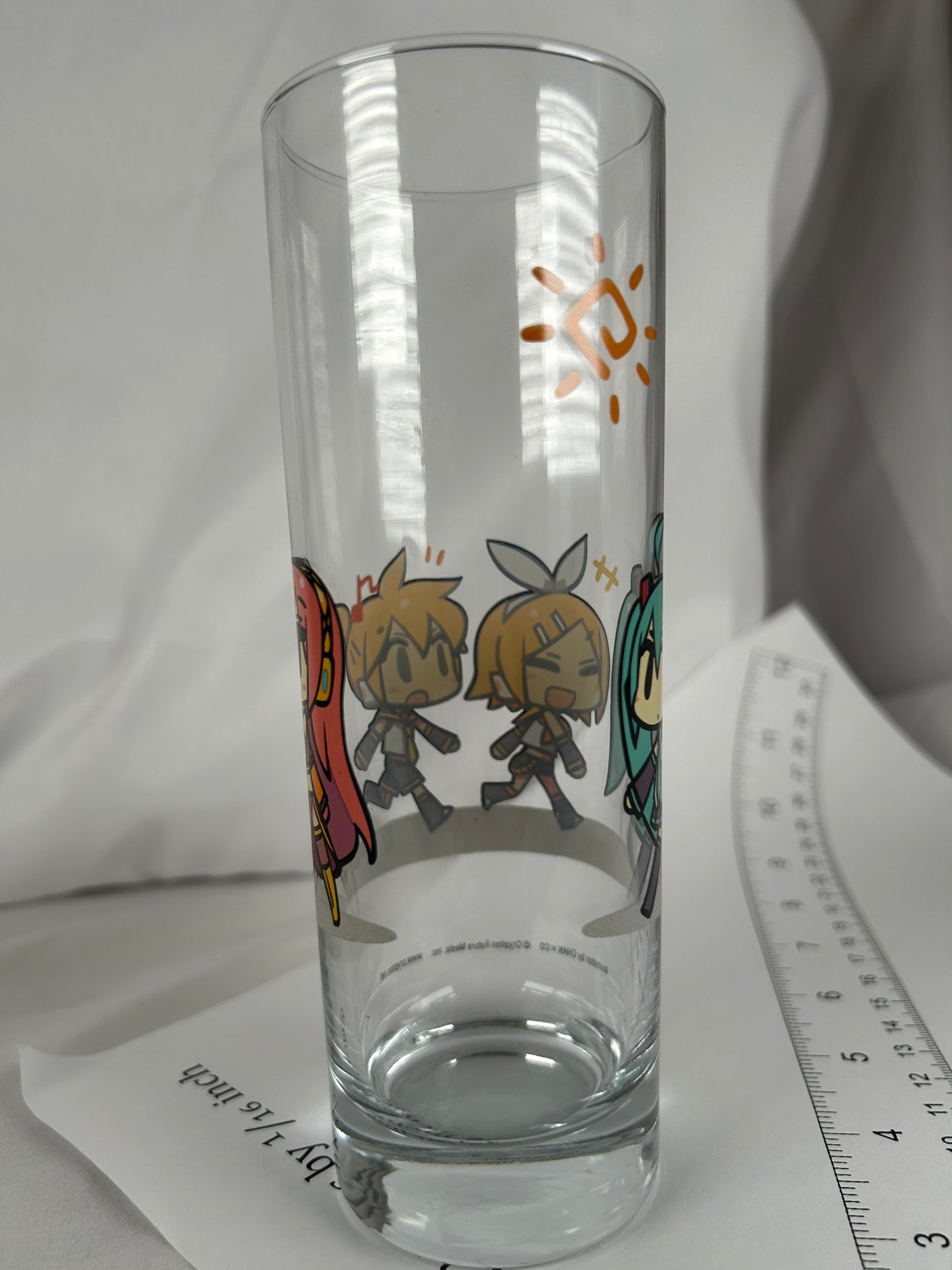 Hatsune Miku Glass Cup Happy Lottery E Prize CHANxCO Vocaloid