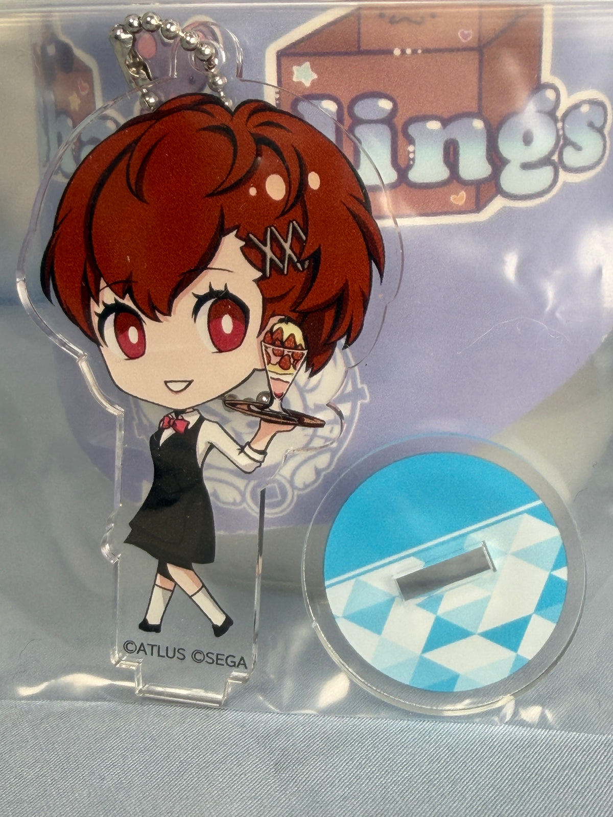 Kotone Shiomi Acrylic Keychain Stand Persona 25th Anniversary Café