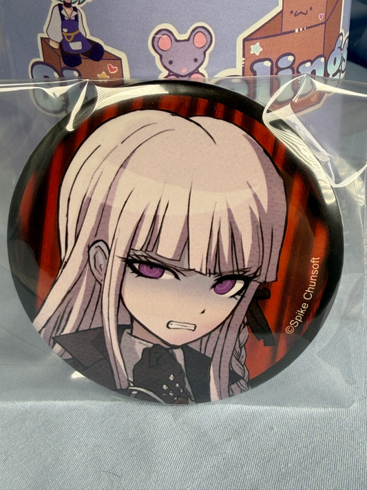 Kyoko Kirigiri Despair Can Badge Pin Danganronpa Vol 1