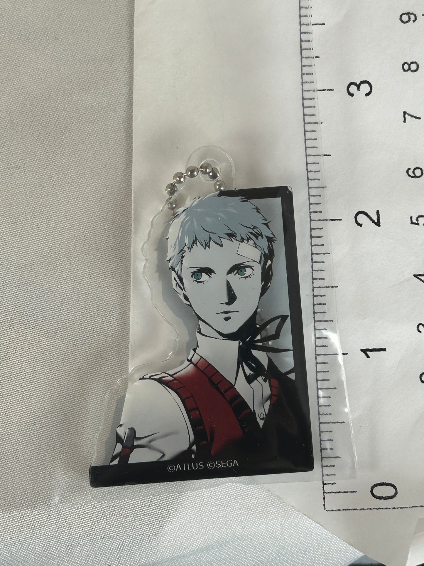 Akihiko Sanada Portrait Acrylic Keychain Persona 3 Reload