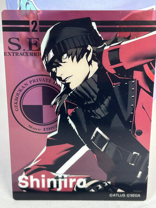Shinjiro Aragaki Transparent Clear Trading Card Persona 3 Reload