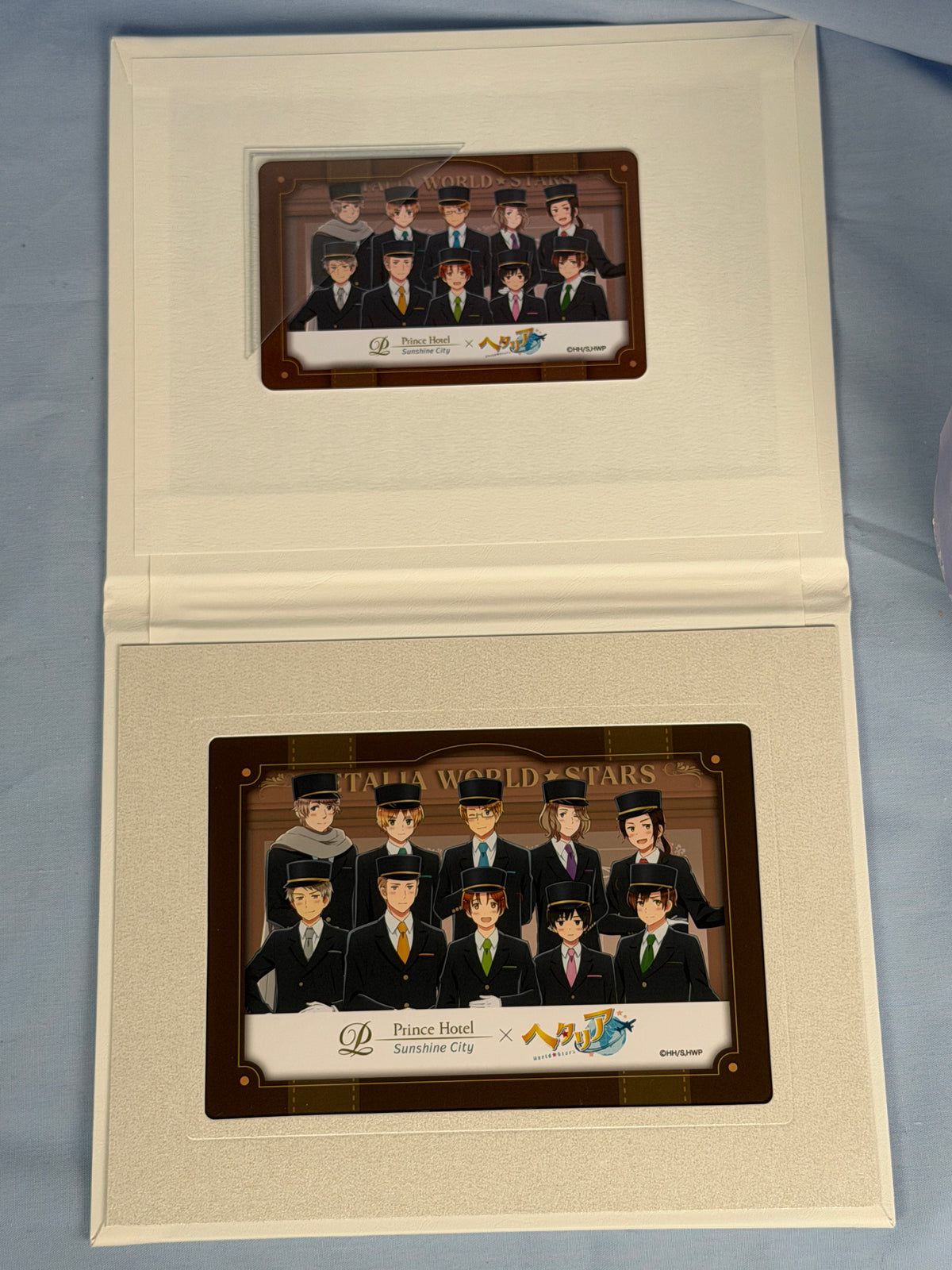 Hetalia World Stars Card and Picture Sunshine City Prince Hotel Collaboration