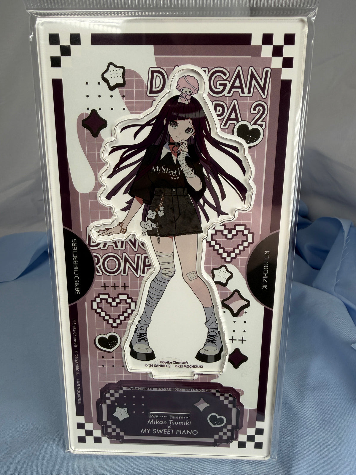 Mikan Tsumiki My Sweet Piano Acrylic Stand Danganronpa 2 x Sanrio Vol 1