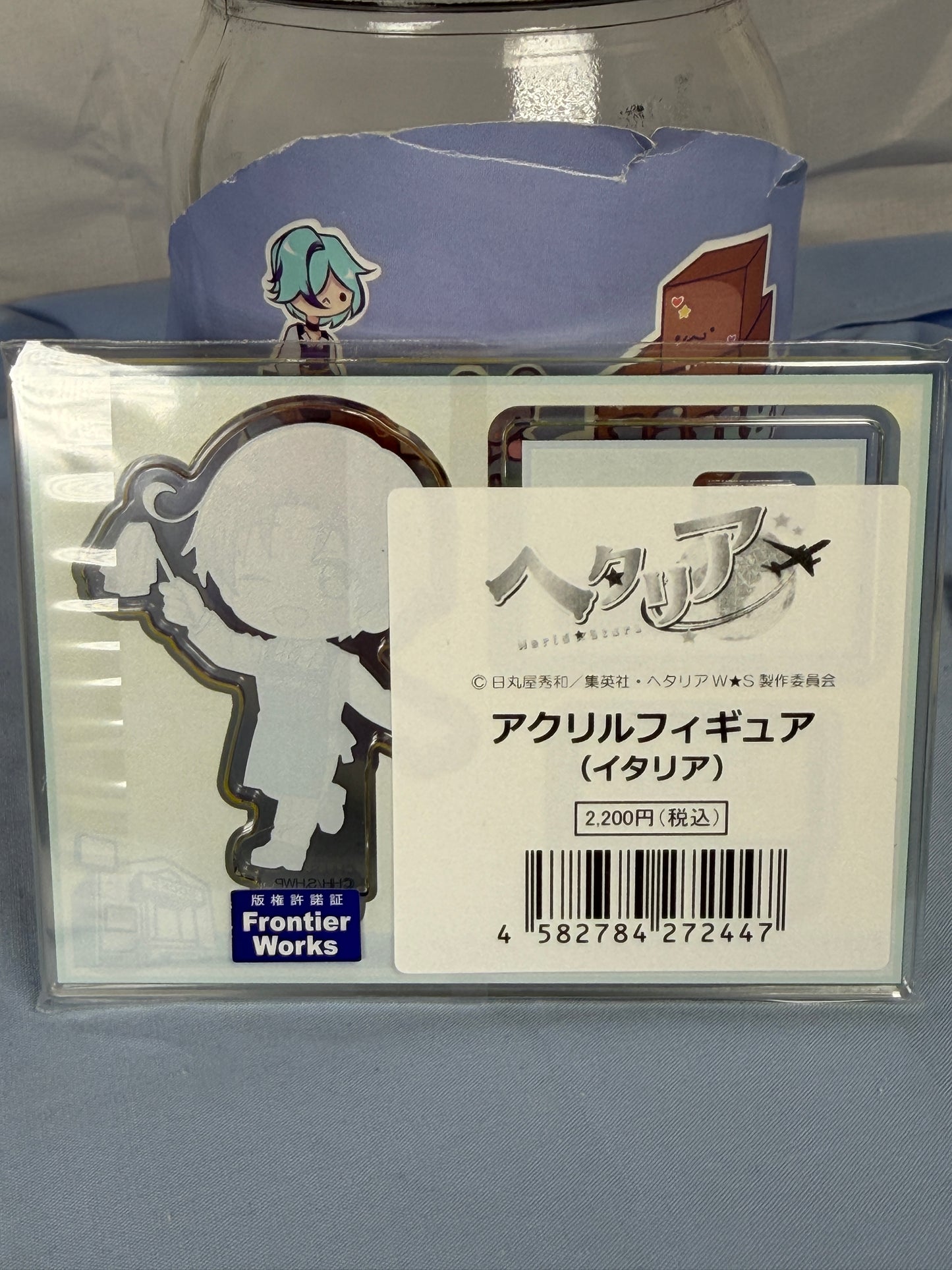 Italy Acrylic Stand Hetalia World Stars x Village Vanguard Collaboration