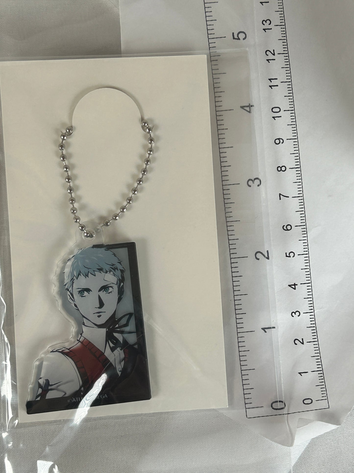Akihiko Sanada Portrait Acrylic Keychain Persona 3 Reload