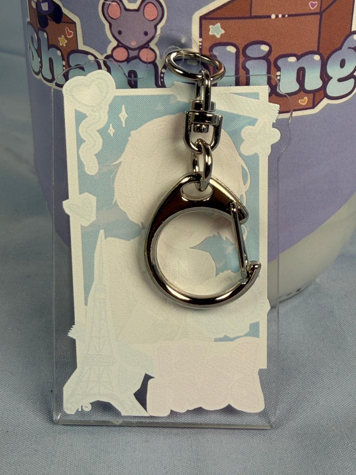 Sayori Original Art Acrylic Keychain Doki Doki Literature Club DDLC Tokyo Tower