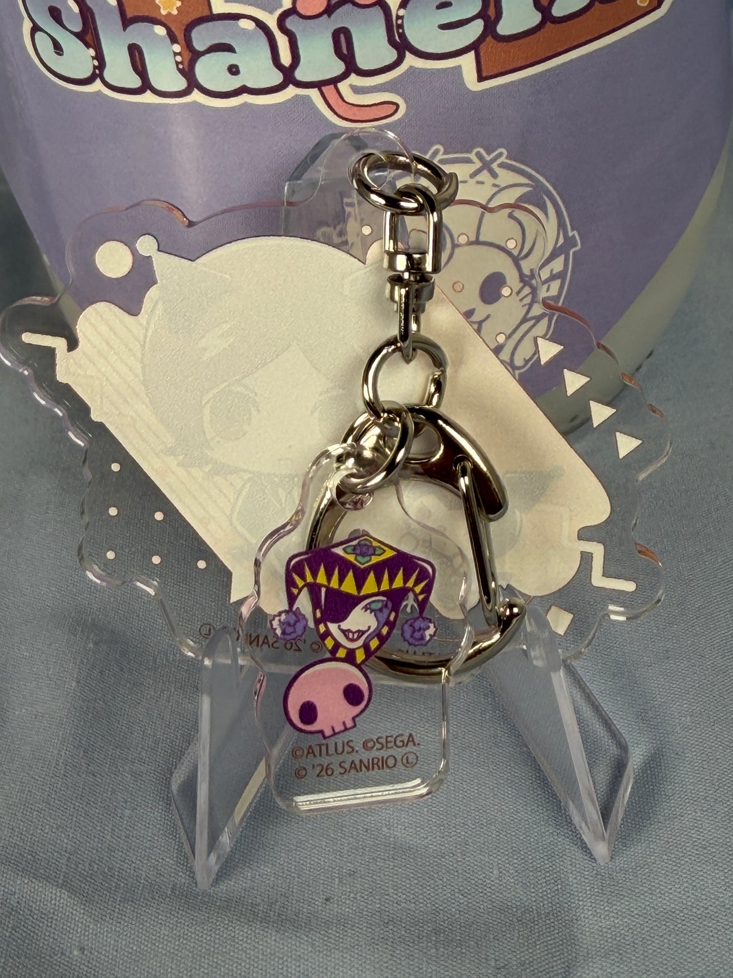 Tatsuya Suou Kuromi Acrylic Keychain Persona 2 x Sanrio 30th Anniversary