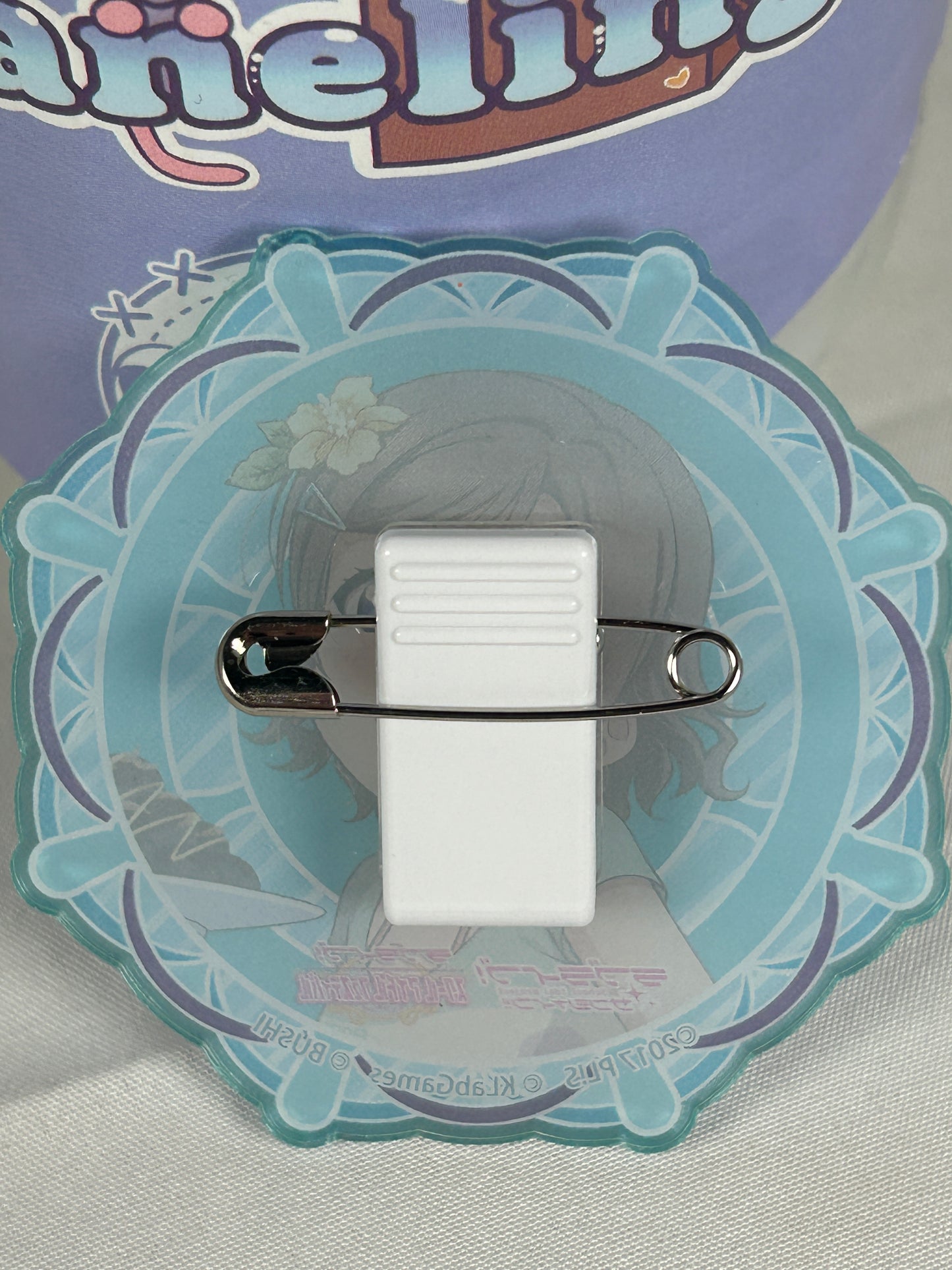 You Watanabe Flower Acrylic Pin Clip Love Live Aqours Sunshine