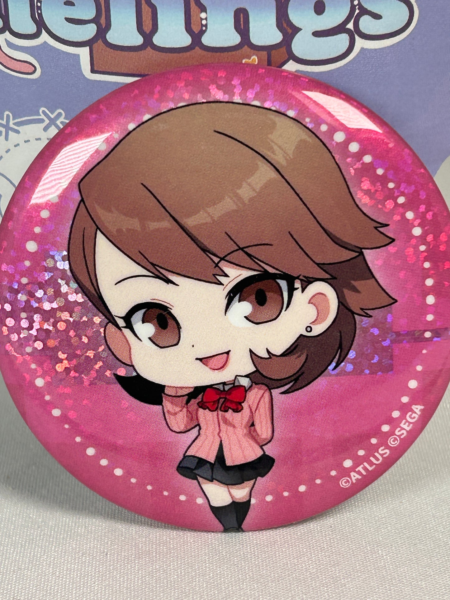Yukari Takeba Button Badge Persona 3 Portable Rakuten Collection