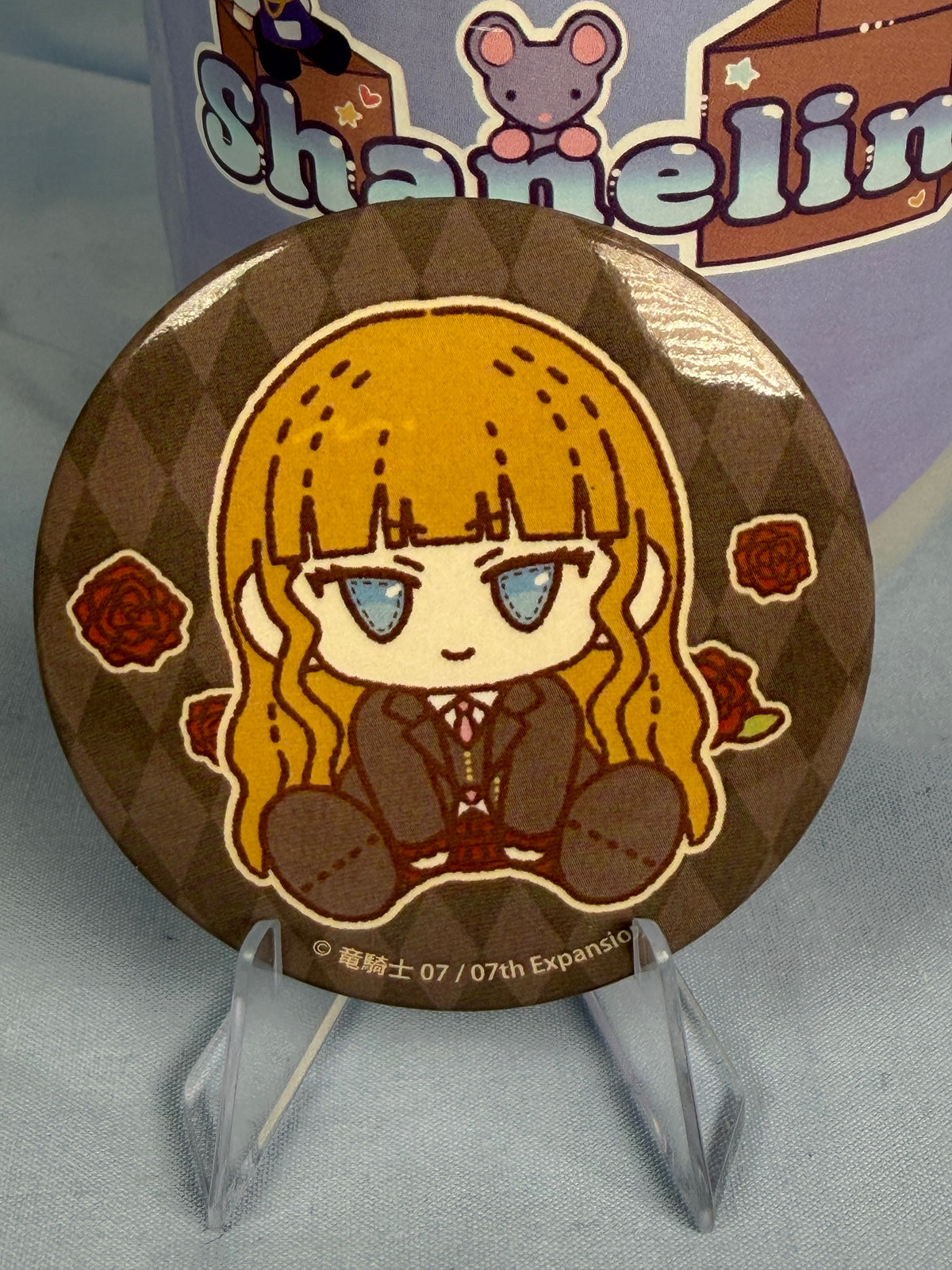 Loose Hair Beatrice Chibi Can Badge Umineko When They Cry EEO Popup