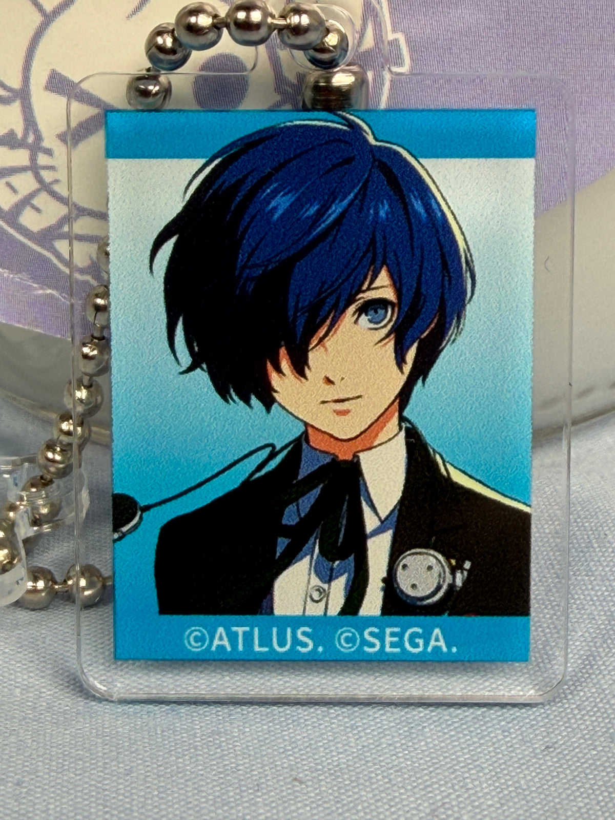 Makoto Yuki Acrylic Keychain Persona 3 Reload 30th Anniversary Harakado Cafe