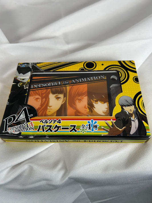 Chie Yukiko Naoto Rise ID Card Persona 4 The Animation Taito Prize