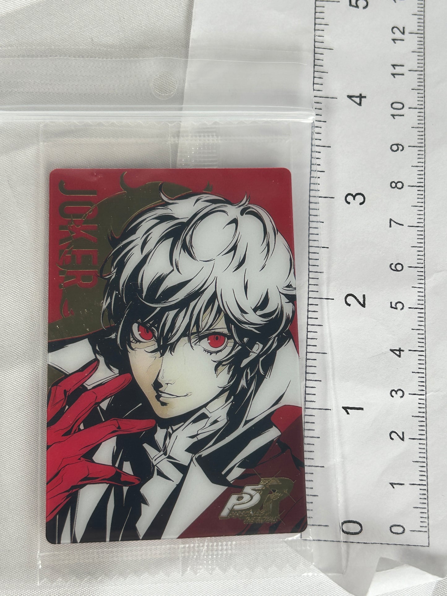 Ren Amamiya Joker Wafer Card Persona 5 Royal