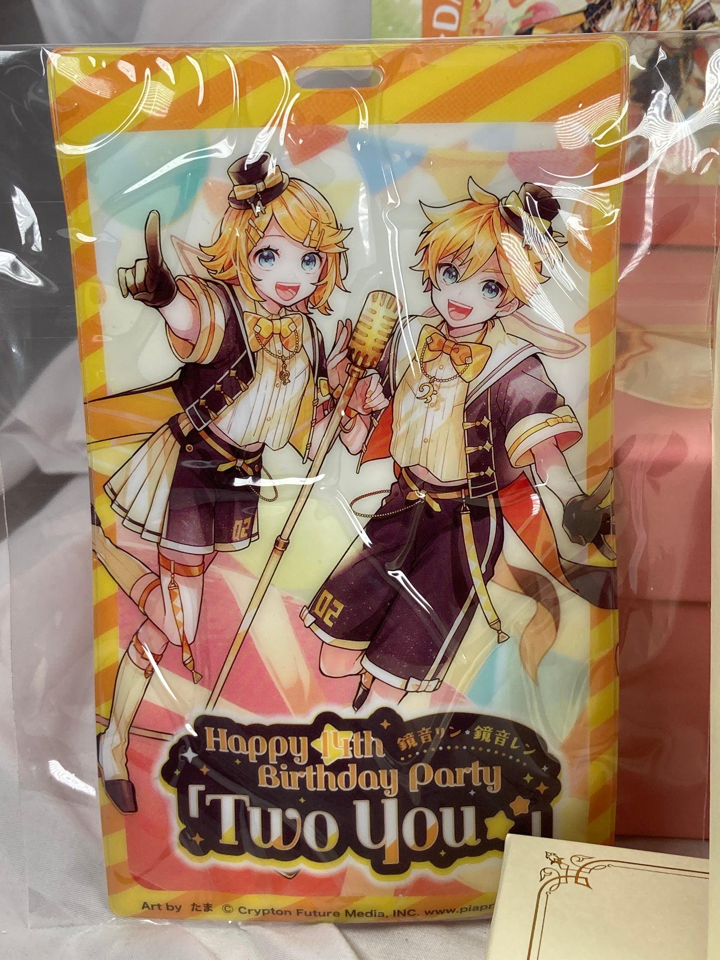 Kagamine Rin and Len 14th Anniversary Live Two You Special Seat Goods