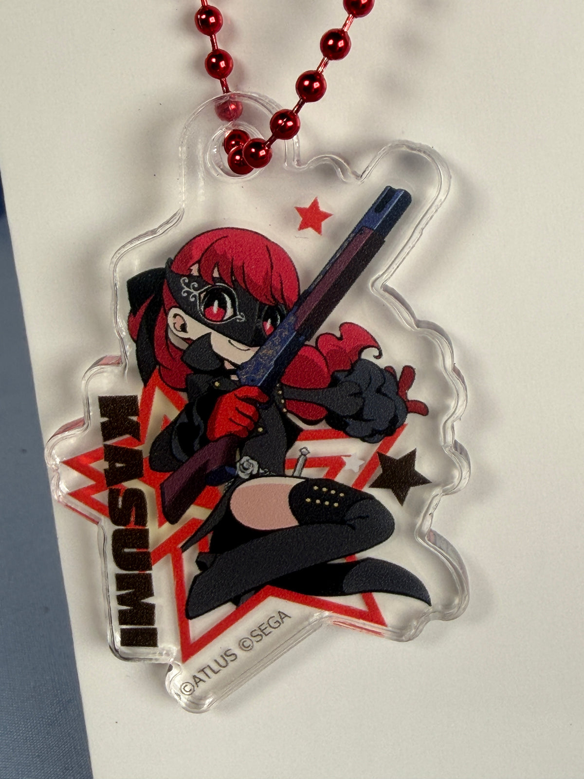 Kasumi Yoshizawa Violet Acrylic Keychain Persona 5 Tactica